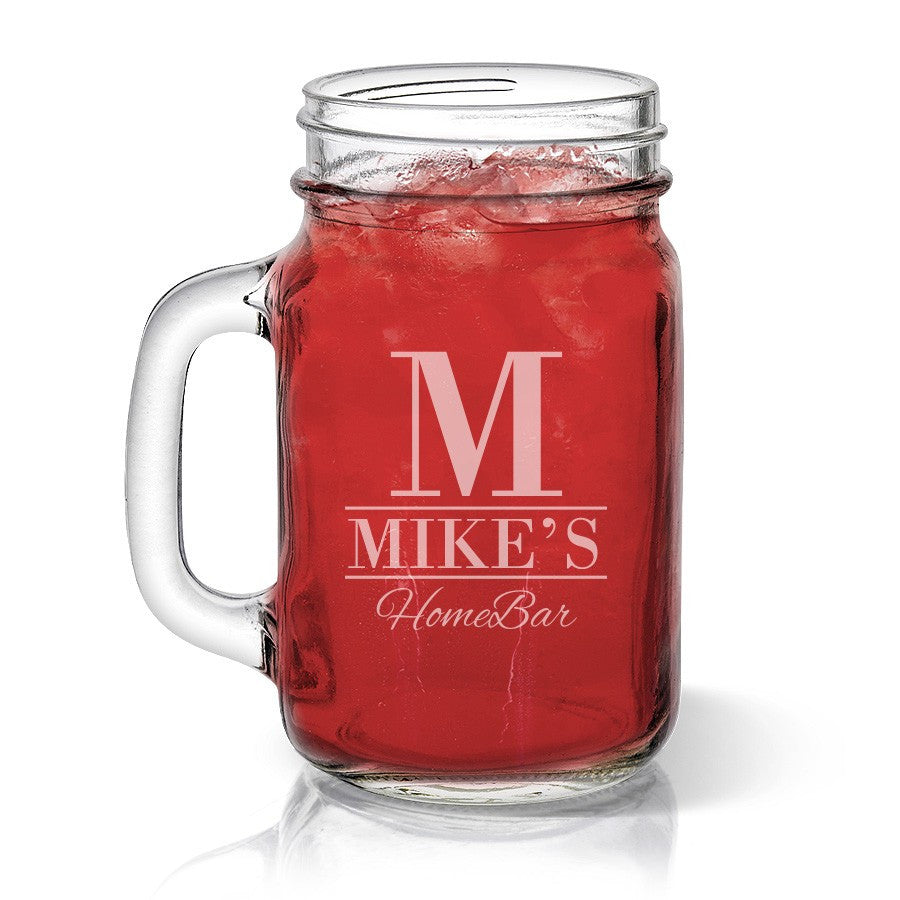 Home Bar Mason Jar