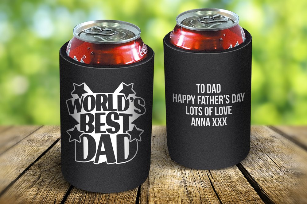 World's Best Dad Drink Cooler