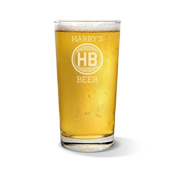 Monogram Pint Glass