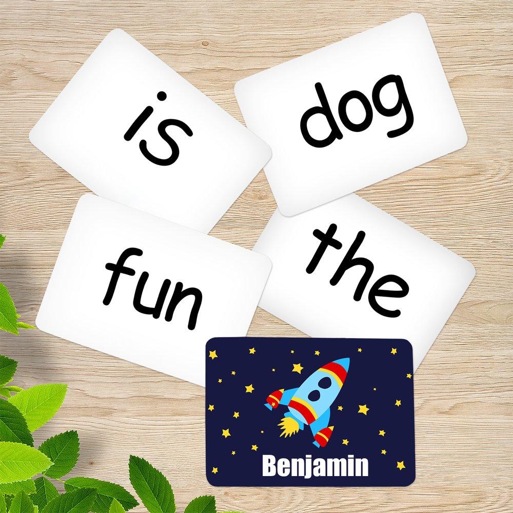 Rocket Sight Word Cards