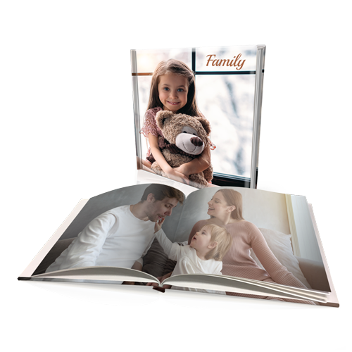 12x12" Premium Padded Personalised Hard Cover Book