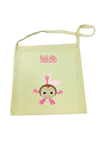 Calico Tote Bag - Pink Fish