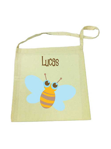 Calico Tote Bag - Bee