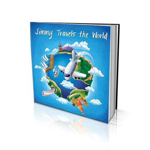 Large Soft Cover Story Book - Travelling the World