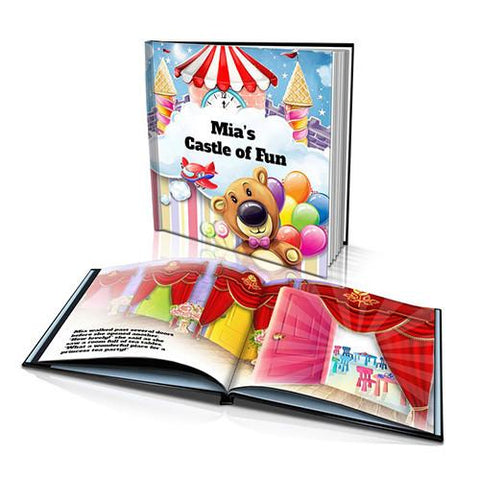 Large Hard Cover Story Book - Castle of Fun