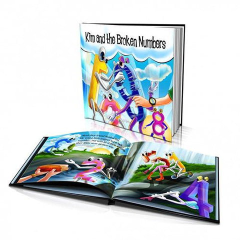 Large Hard Cover Story Book - Numbers