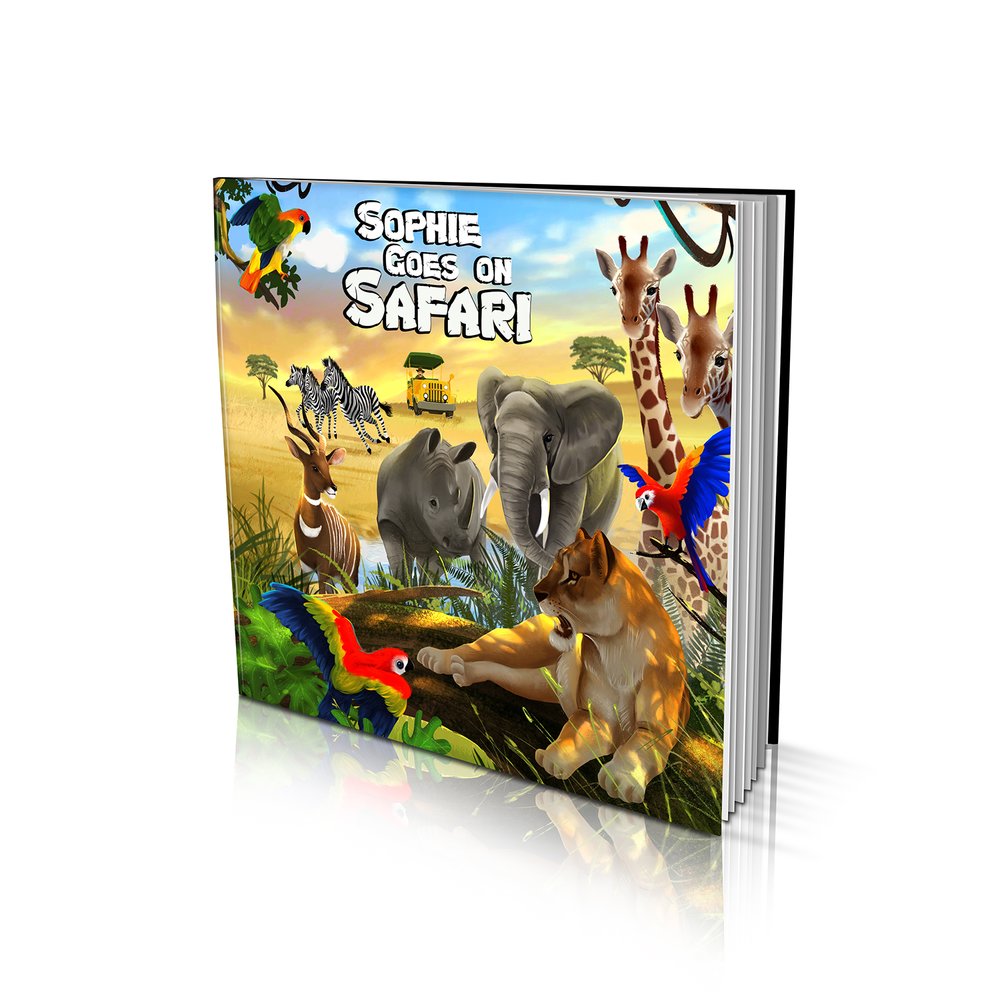 Large Soft Cover Story Book - The Safari