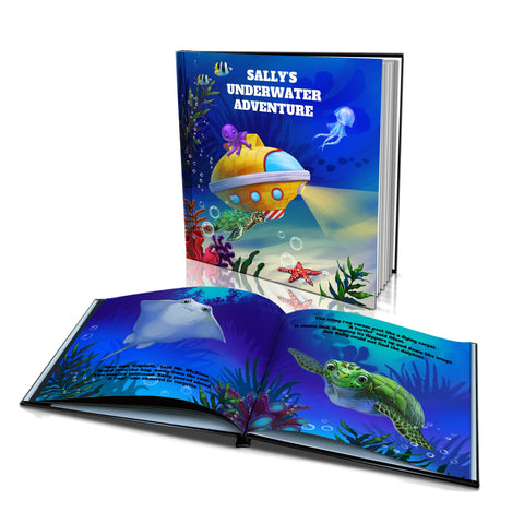 Underwater Adventure Hard Cover Story Book