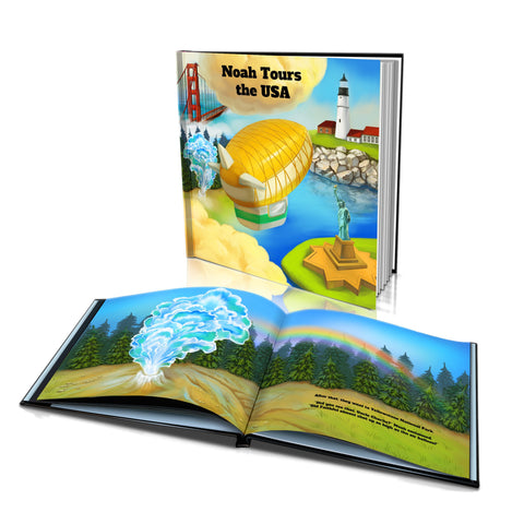 Tours USA Hard Cover Story Book