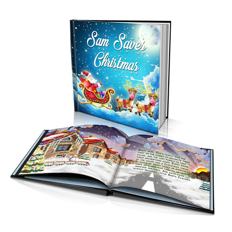 Saving Christmas Hard Cover Story Book