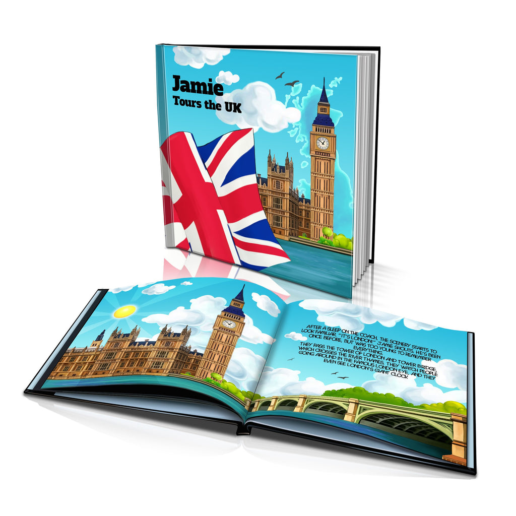 Tours the UK Hard Cover Story Book