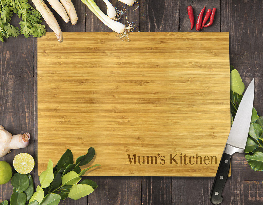 Simple Mum's Kitchen Bamboo Cutting Board 12x16"