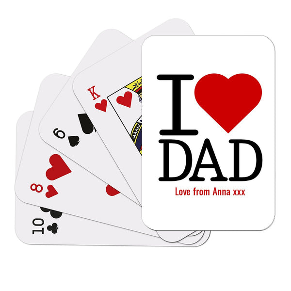 Father&#39;s Day Playing Cards