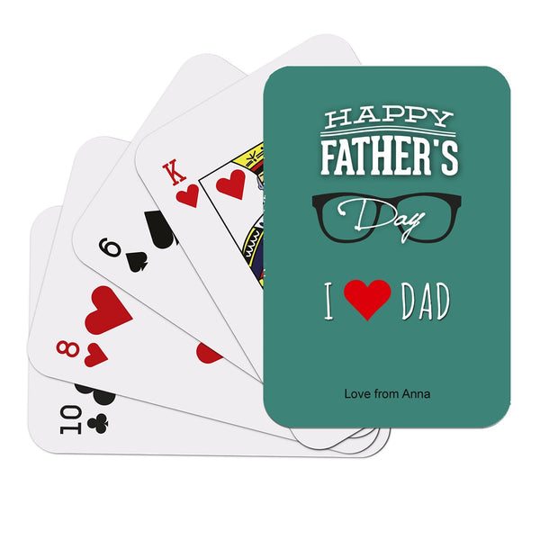 Father&#39;s Day Playing Cards