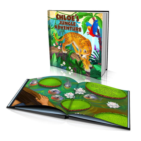 Jungle Adventure Hard Cover Story Book