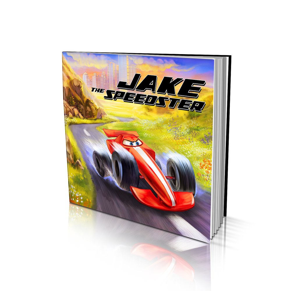 Large Soft Cover Story Book - The Speedster