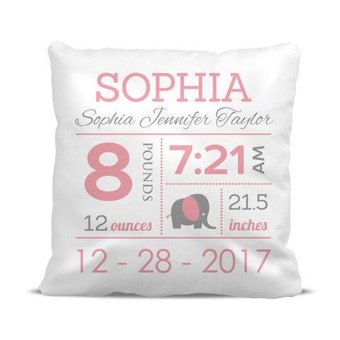 Girl Birth Classic Cushion Cover