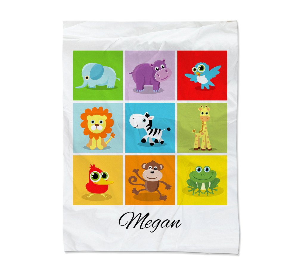Baby Collage Blanket - Large