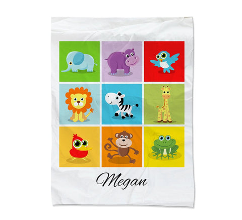 Baby Collage Blanket - Medium