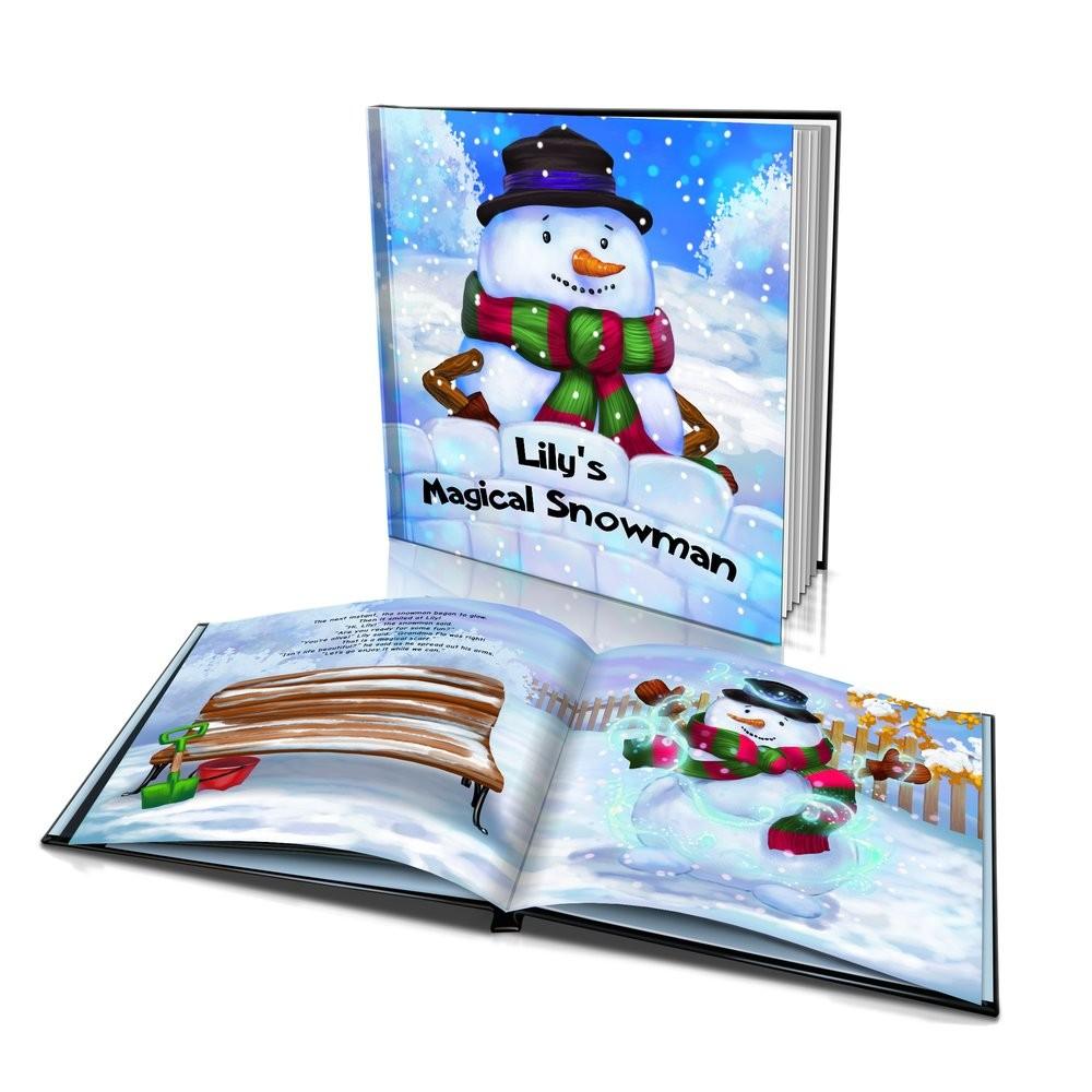 The Magical Snowman Hard Cover Story Book