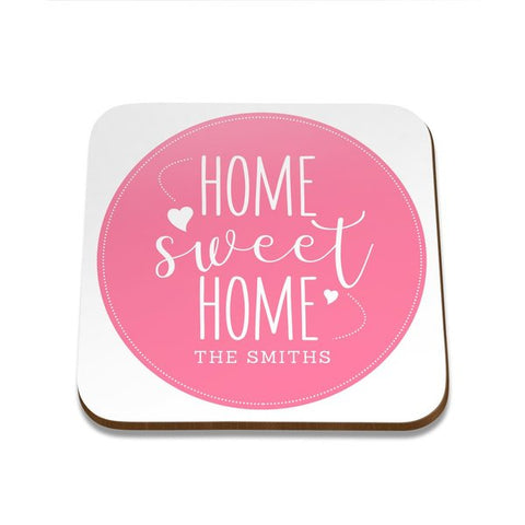 Home Sweet Home Square Coaster - Single