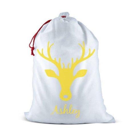 Reindeer Santa Sack