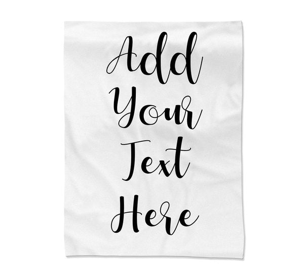 Add Your Own Message Blanket - Large