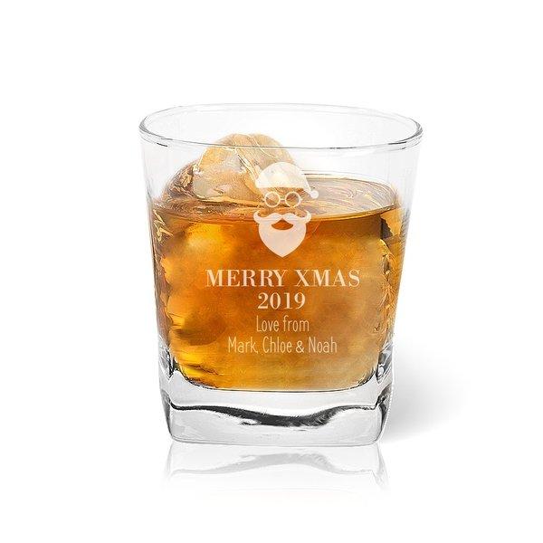 Christmas Engraved Glassware