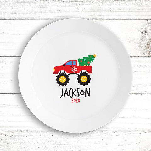 Monster Truck Kids' Plate