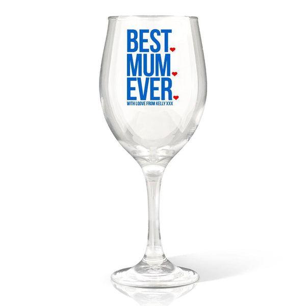 Mother&#39;s Day Colour Printed Glassware