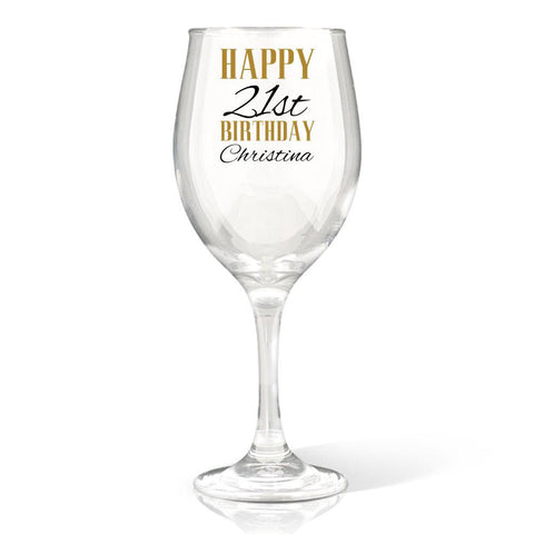 Age Wine Glass