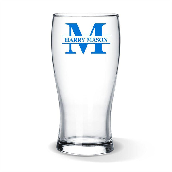 Colour Printed Beer Glasses