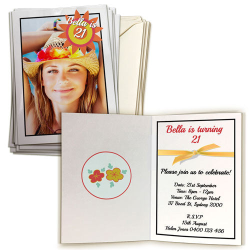 4 x 6" Double Sided Card (20 pack) Portrait