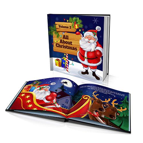 Large Hard Cover Story Book - All About Christmas Volume II