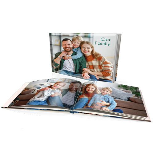 8x11" Premium Padded Personalised Hard Cover Book